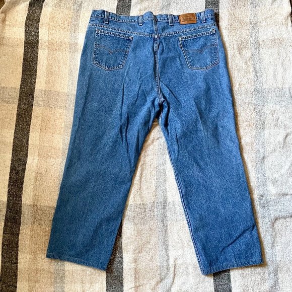 Vintage Levi’s Gold Tab 540 Discontinued Leather Patch Straight Leg Jeans - Picture 6 of 6